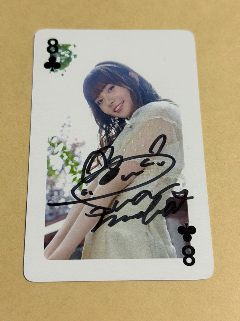 諏訪ななか Fine Days リリイベ トランプ 直筆サイン入り ♣️8 2026年最新】諏訪ななか 直筆サインの人気アイテム - メルカリ