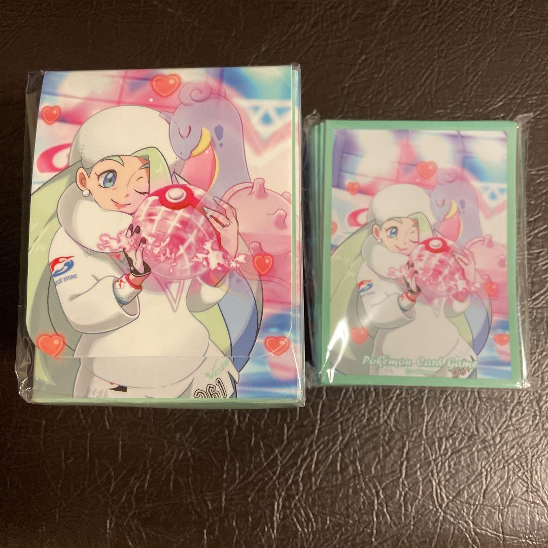 ポケモンカード　メロン　デッキシールド　スリーブ　デッキケース　☆新品・未開封☆ デッキシールド『メロン』64枚入り【サプライ】{-}